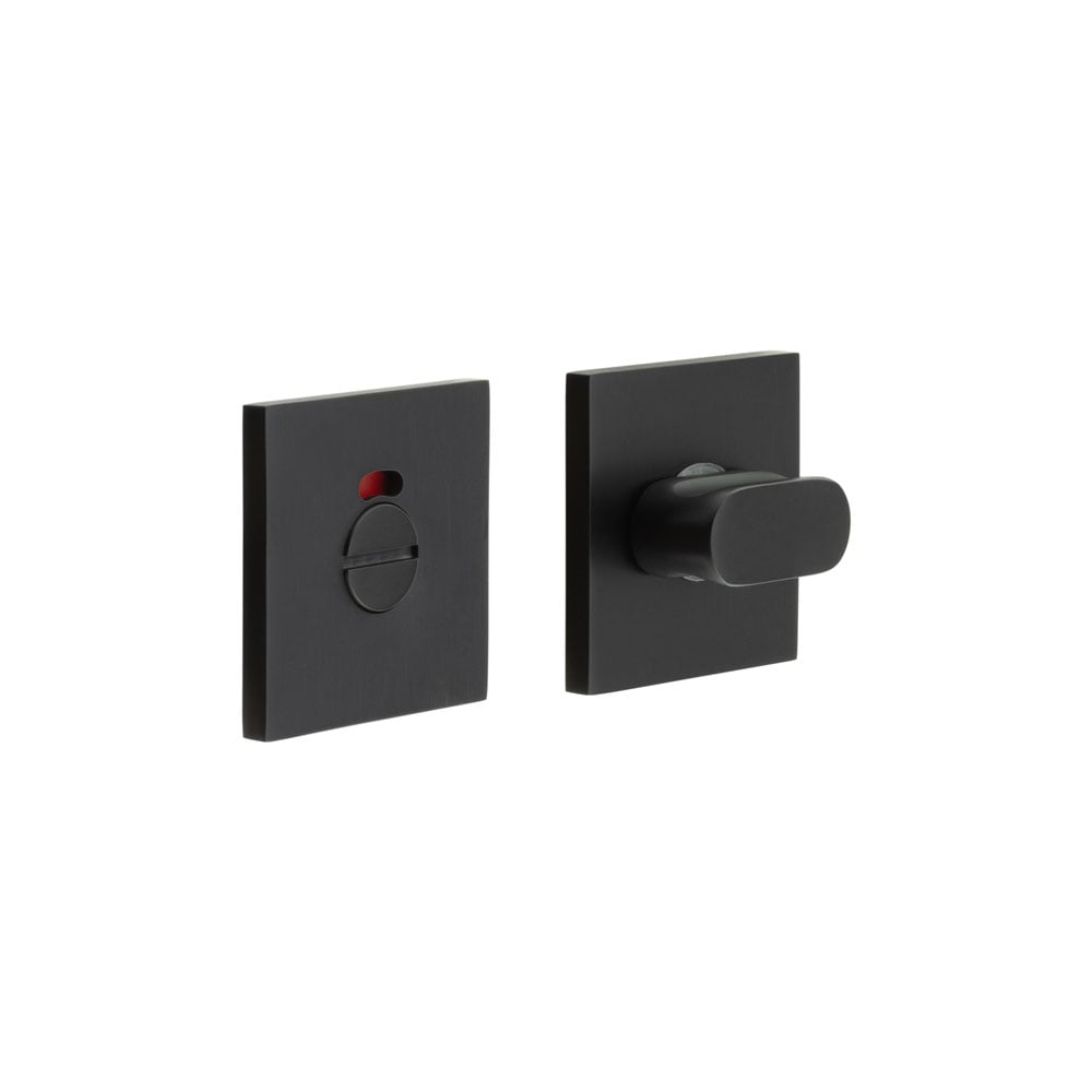 CRES-801 Thumb Turn & Lock Square Rose w/ Indicator by Cres By Frelan