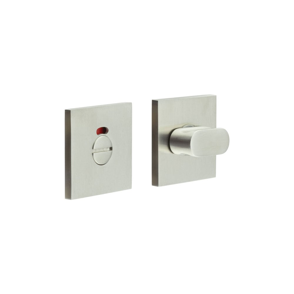 CRES-801 Thumb Turn & Lock Square Rose w/ Indicator by Cres By Frelan