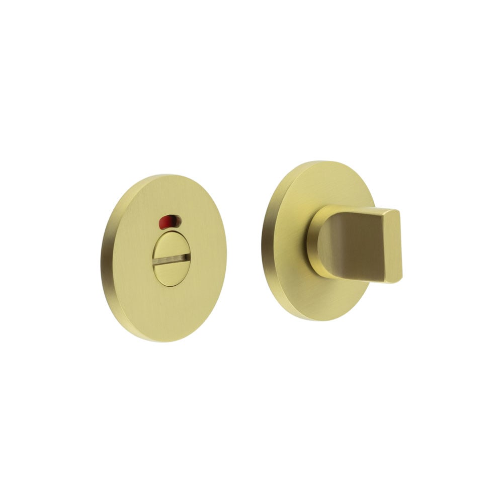 CRES-802 Thumb Turn & Lock Round Rose w/ Indicator by Cres By Frelan