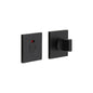CRES-802 Thumb Turn & Lock Square Rose w/ Indicator by Cres By Frelan