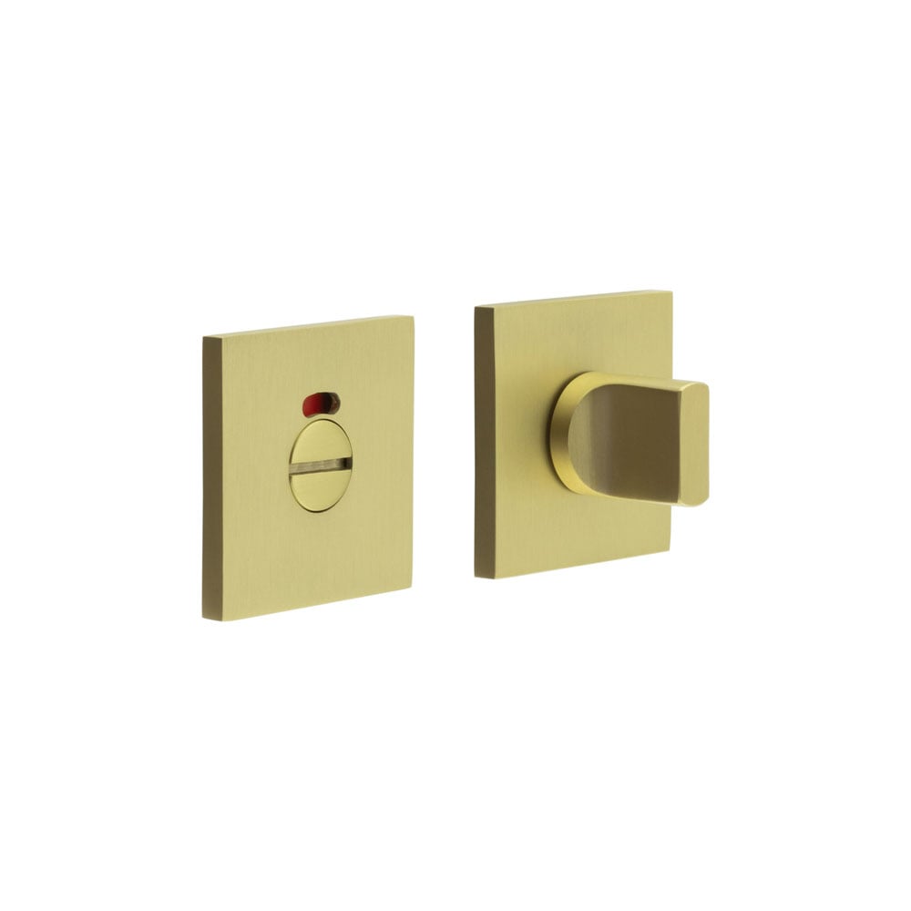 CRES-802 Thumb Turn & Lock Square Rose w/ Indicator by Cres By Frelan