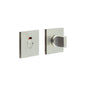 CRES-802 Thumb Turn & Lock Square Rose w/ Indicator by Cres By Frelan