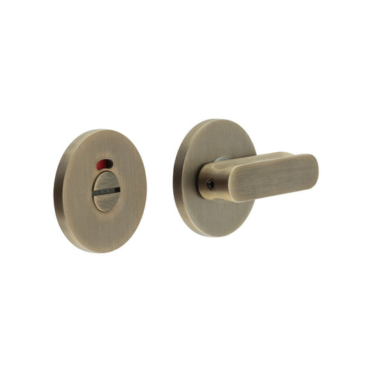 CRES-803 Thumb Turn & Lock Round Rose w/ Indicator by Cres By Frelan