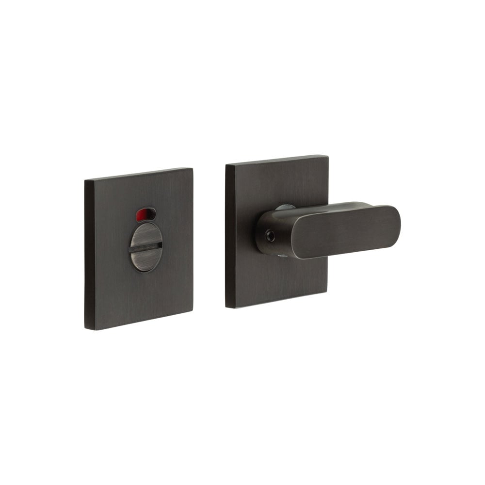 CRES-803 Thumb Turn & Lock Square Rose w/ Indicator by Cres By Frelan