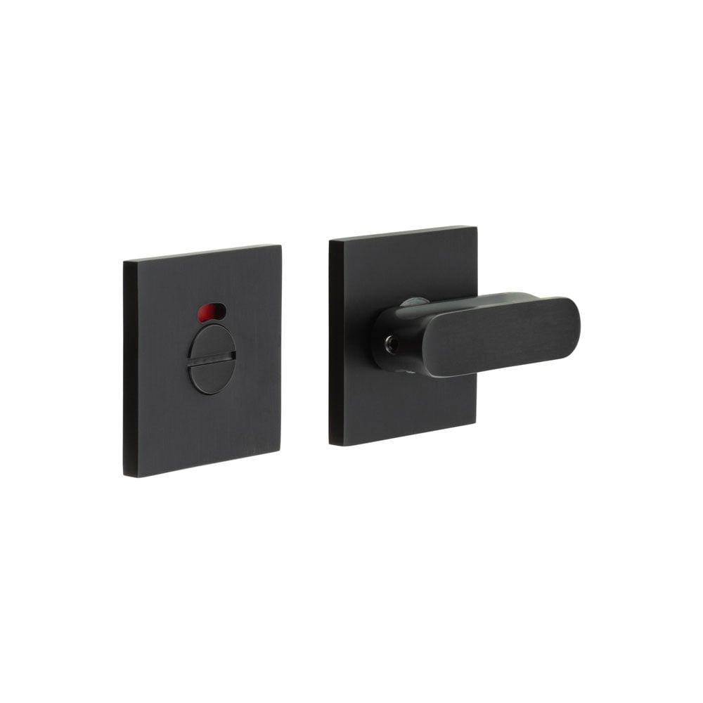 CRES-803 Thumb Turn & Lock Square Rose w/ Indicator by Cres By Frelan