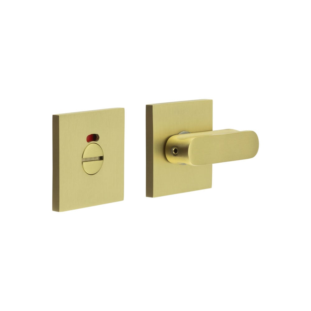 CRES-803 Thumb Turn & Lock Square Rose w/ Indicator by Cres By Frelan