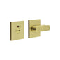 CRES-803 Thumb Turn & Lock Square Rose w/ Indicator by Cres By Frelan