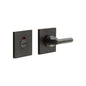 CRES-804 Thumb Turn & Lock Square Rose w/ Indicator by Cres By Frelan