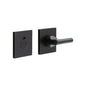 CRES-804 Thumb Turn & Lock Square Rose w/ Indicator by Cres By Frelan