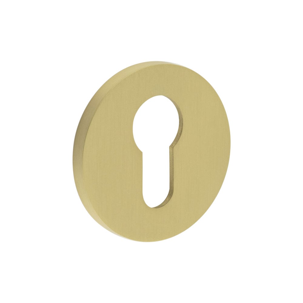 CRES-S10 Euro Keyway Round Rose Escutcheon by Cres By Frelan