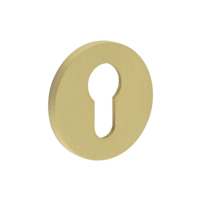 CRES-S10 Euro Keyway Round Rose Escutcheon by Cres By Frelan