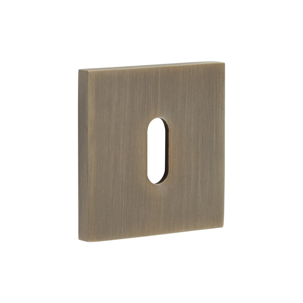 CRES-T10 Standard Keyway Square Rose Escutcheon by Cres By Frelan