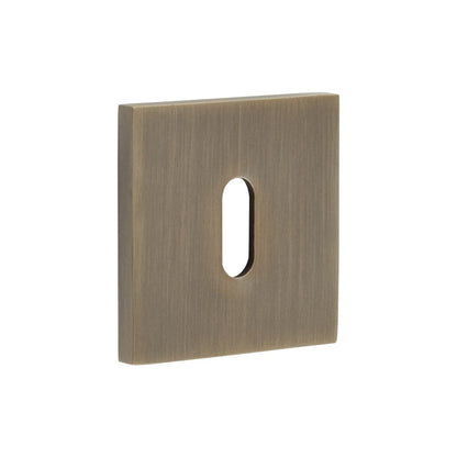 CRES-T10 Standard Keyway Square Rose Escutcheon by Cres By Frelan