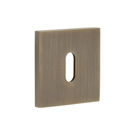 CRES-T10 Standard Keyway Square Rose Escutcheon by Cres By Frelan