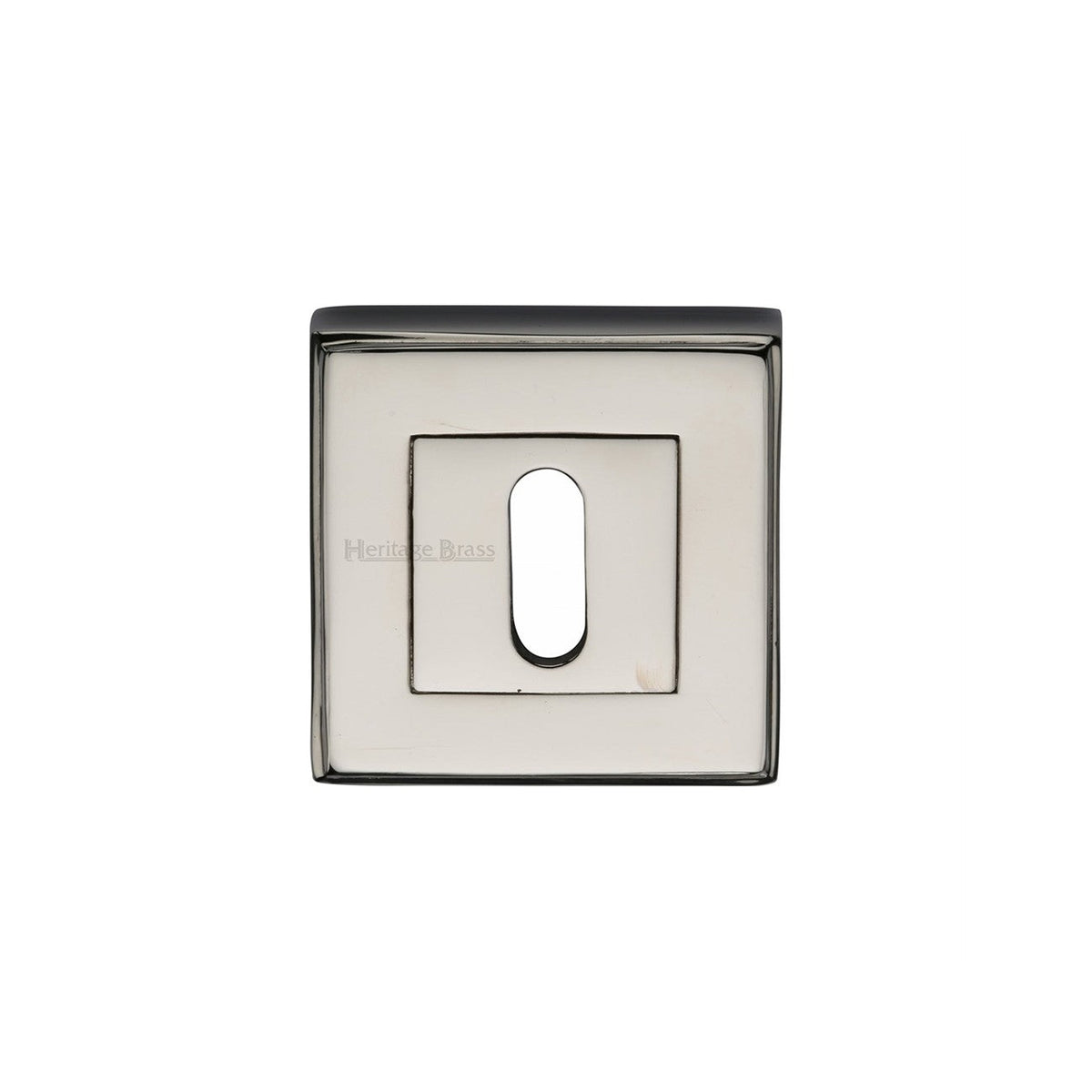 Standard Key Escutcheon Square - DEC7000 by M Marcus - Heritage Brass
