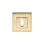 Standard Key Escutcheon Square - DEC7000 by M Marcus - Heritage Brass