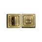Square Bathroom Turn & Release - DEC7030 by M Marcus - Heritage Brass