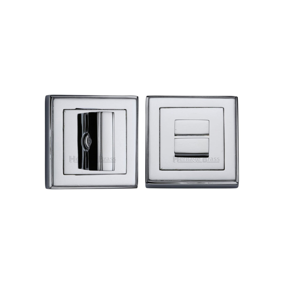 Square Bathroom Turn & Release - DEC7030 by M Marcus - Heritage Brass