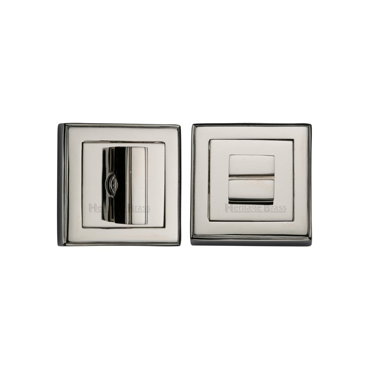 Square Bathroom Turn & Release - DEC7030 by M Marcus - Heritage Brass