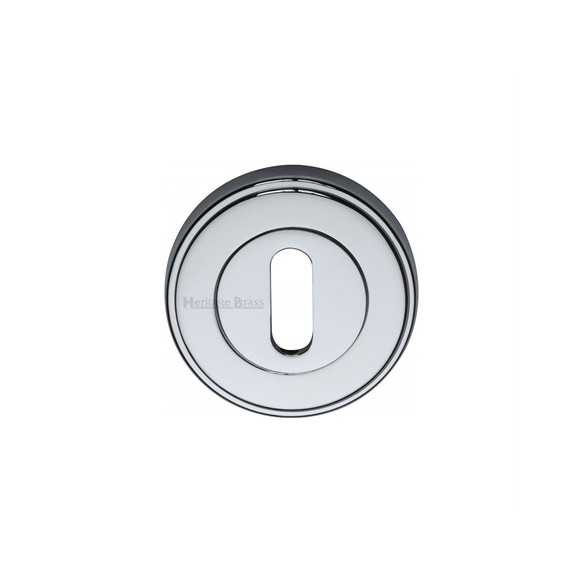 Standard Key Escutcheon Round - ERD7000 by M Marcus - Heritage Brass