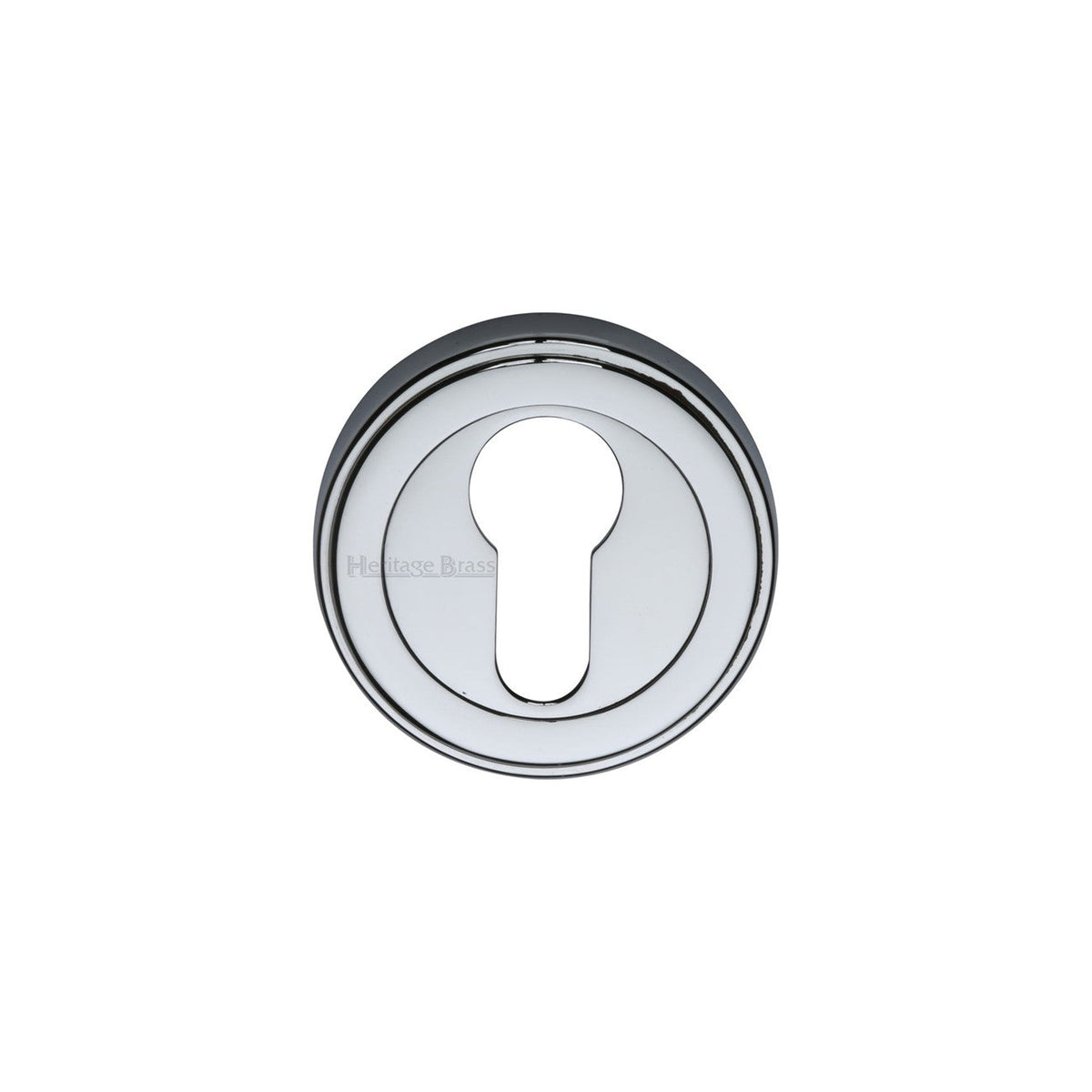 Euro Profile Cylinder Escutcheon Round - ERD7020 by M Marcus - Heritage Brass
