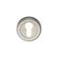 Euro Profile Cylinder Escutcheon Round - ERD7020 by M Marcus - Heritage Brass