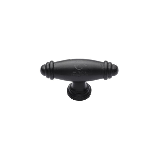 Matt Black Iron Artisan Cabinet Knob by M Marcus - Heritage Brass