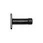 Black Iron Wall Projection Door Stop by M Marcus - Heritage Brass