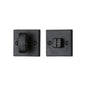 Black Iron Square Snib & Release by M Marcus - Heritage Brass