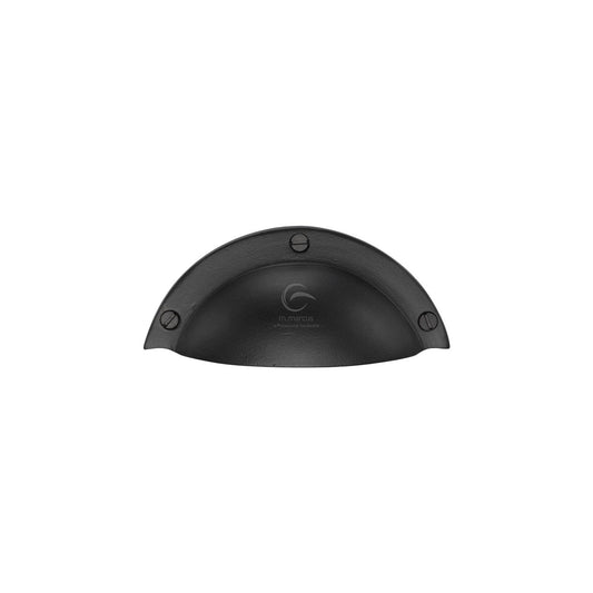 Matt Black Iron Traditional Cabinet Drawer Pull by M Marcus - Heritage Brass