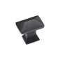 Matt Black Iron Pyramid Cabinet Knob by M Marcus - Heritage Brass