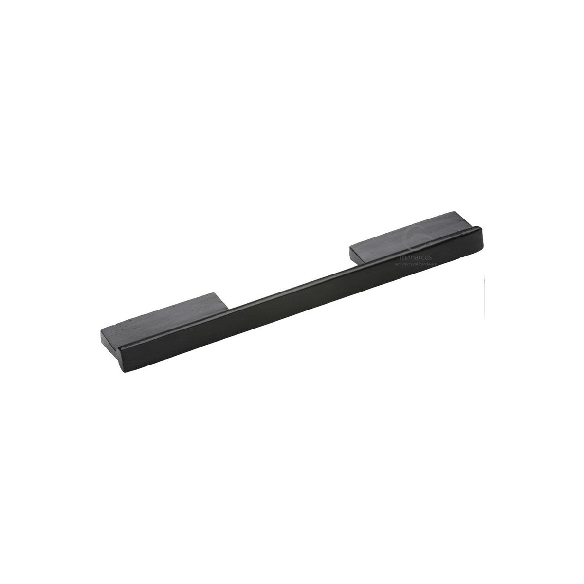 Matt Black Iron Anvil Cabinet Pull Handle by M Marcus - Heritage Brass