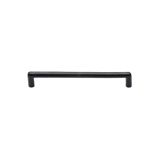 Matt Black Iron Round Cabinet Pull Handle by M Marcus - Heritage Brass