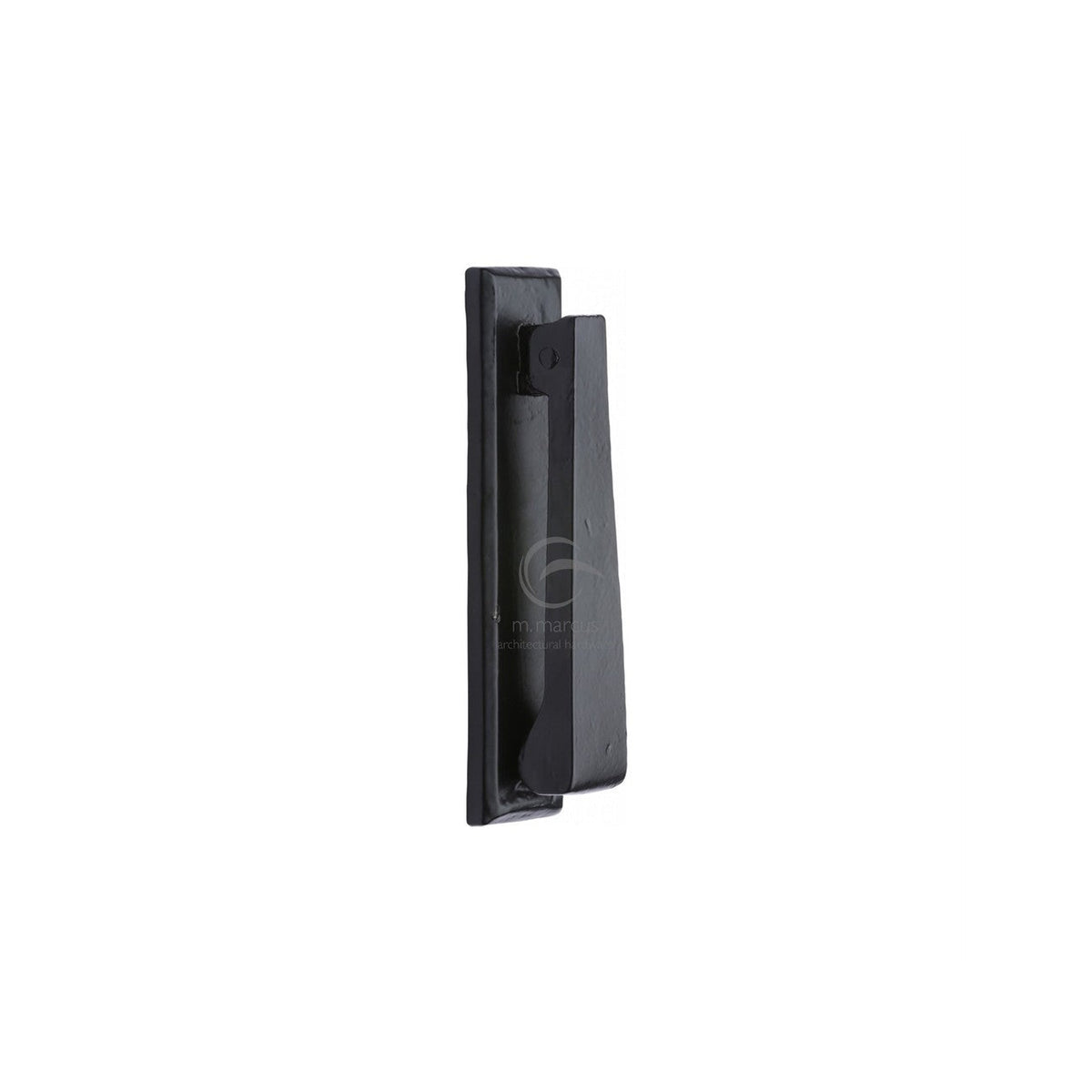 Black Iron Slim Door Knocker by M Marcus - Heritage Brass