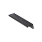 Matt Black Iron Edge Cabinet Pull Handle by M Marcus - Heritage Brass