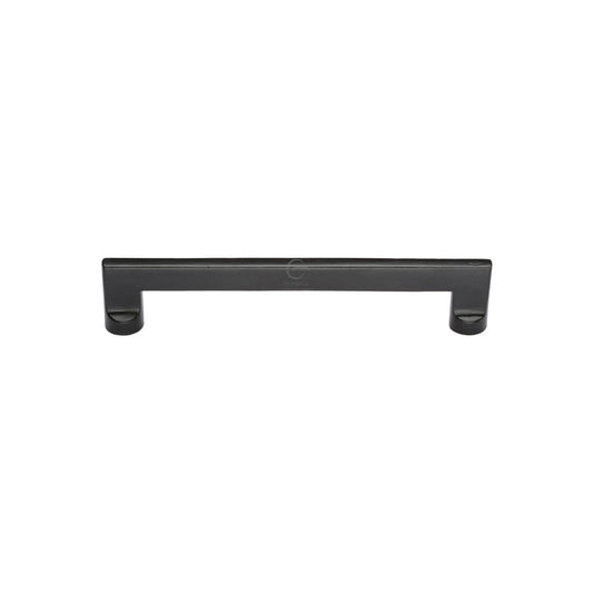 Matt Black Iron Textured Cabinet Pull Handle by M Marcus - Heritage Brass