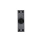Black Iron Bell Push by M Marcus - Heritage Brass