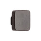 Matt Black Iron Square Cabinet Knob by M Marcus - Heritage Brass