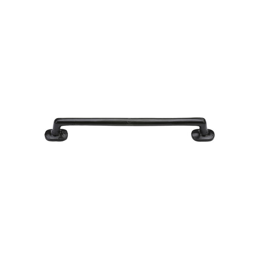 Matt Black Iron Traditional Cabinet Pull Handle by M Marcus - Heritage Brass