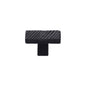 Matt Black Iron Textured Cabinet Knob by M Marcus - Heritage Brass