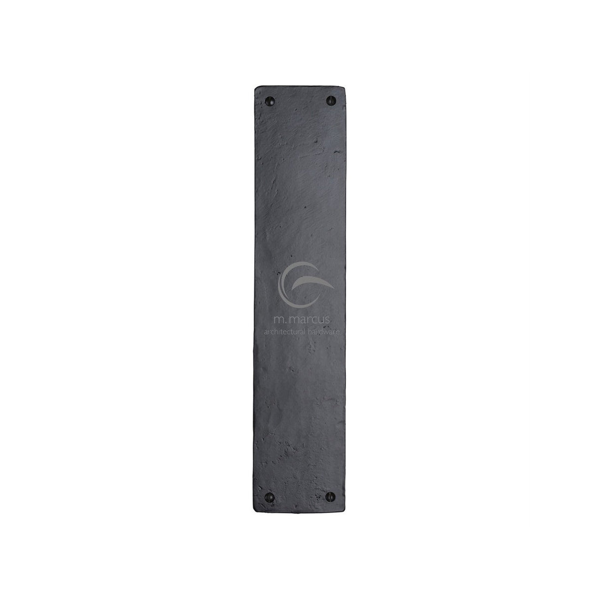 Black Iron Fingerplate by M Marcus - Heritage Brass