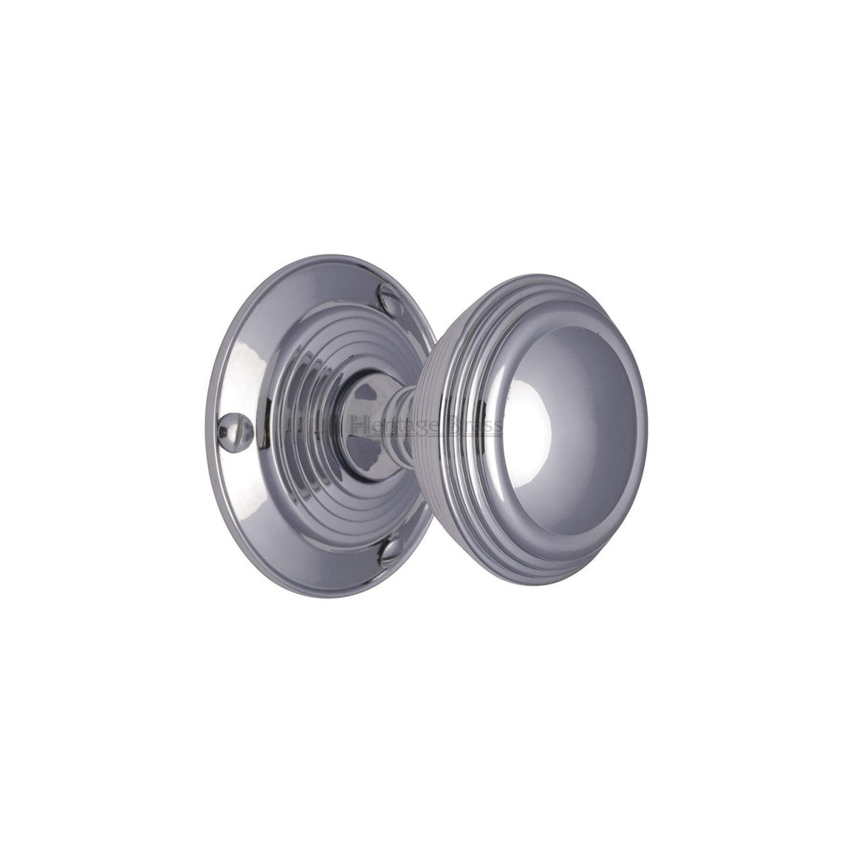 Goodrich Door Knob on Rose by M Marcus - Heritage Brass