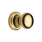 Hampstead Door Knob on Rose by M Marcus - Heritage Brass