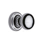 Hampstead Door Knob on Rose by M Marcus - Heritage Brass