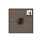 Richmond Elite Range Matt Bronze Switches & Sockets, LP9 - 1 Gang Dimming Toggle Switch by Heritage Brass By M-Marcus