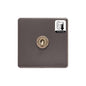 Verona Range Switches & Sockets - 1 Gang Dimming Toggle Switch by Heritage Brass By M-Marcus