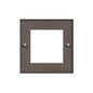 Richmond Elite Range Matt Bronze Switches & Sockets, LP9 - 2 Module Euro Plate by Heritage Brass By M-Marcus