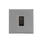 Windsor Range Satin Chrome Silk Switches & Sockets, WN35 - 1 Gang Intermediate Rocker Switch by Heritage Brass By M-Marcus