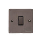 Heritage Brass Stylist Bronze Flat Plate - Round Edge - 20A Double Pole Switch - Type L9 by Heritage Brass By M-Marcus