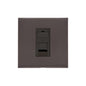 Windsor Range Matt Bronze Switches & Sockets, WN9 - 1 Gang CAT6 by Heritage Brass By M-Marcus